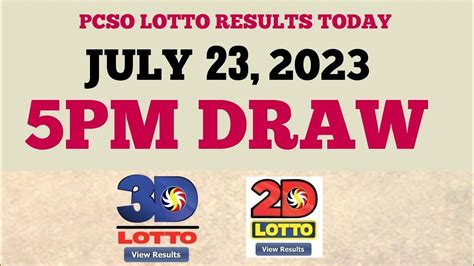 EZ2 RESULT July 23, 2019 .